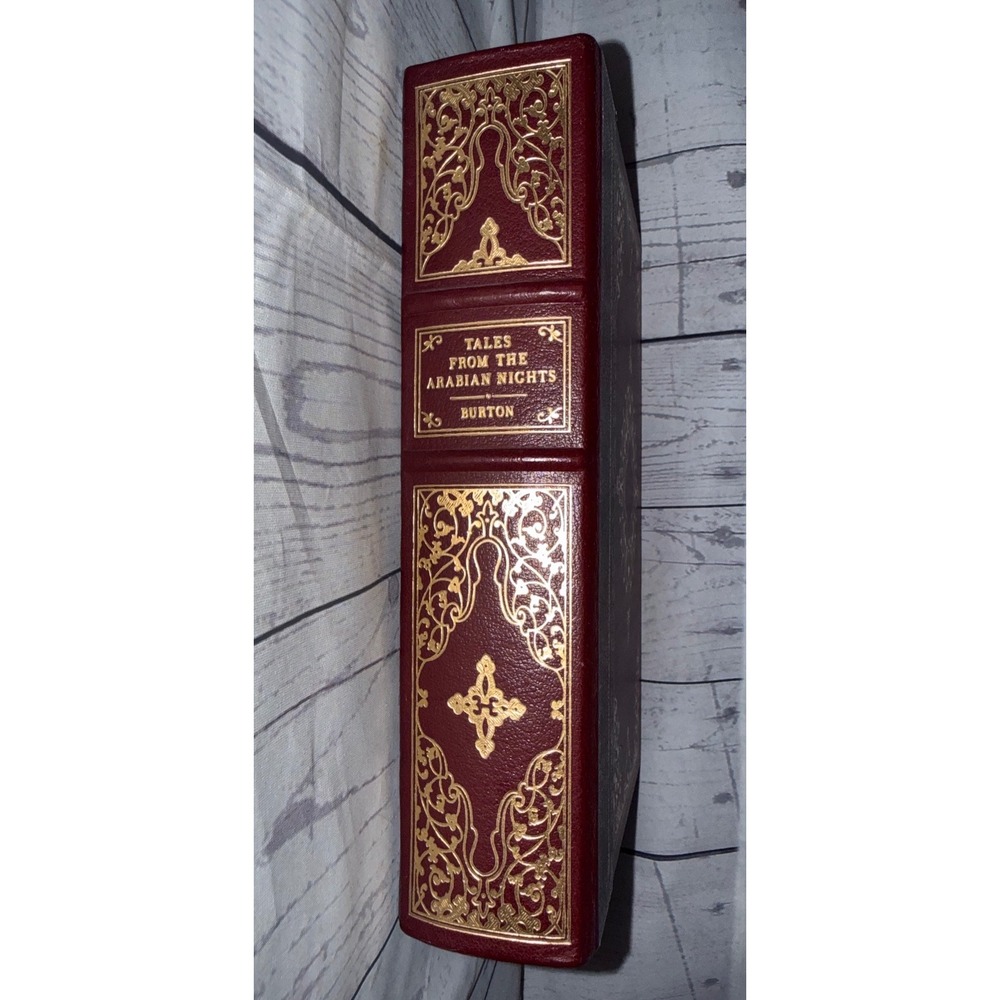 Tales from the Arabian Nights Franklin Library Burton Gilt Leather Bound Mint